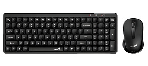 GENIUS set klávesnice + myš LuxeMate Q8100, Bezdrátový set, CZ+SK, černá GENIUS set klávesnice + myš LuxeMate Q8100, Bezdrátový set, CZ+SK, černá