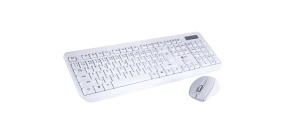 C-TECH Klávesnice KBM-105, drátový combo set s myší, USB, CZ/SK C-TECH Klávesnice KBM-105, drátový combo set s myší, USB, CZ/SK
