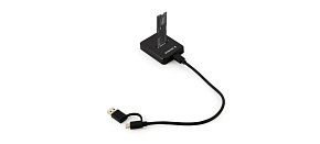 GEMBIRD dokovací stanice pro stolní počítače DD-U3M2, USB-C, M.2 SATA, NVMe SSD, černá GEMBIRD dokovací stanice pro stolní počítače DD-U3M2, USB-C, M.2 SATA, NVMe SSD, černá
