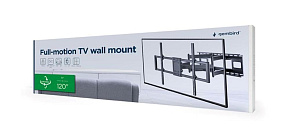 GEMBIRD Držák TV WM-120ST-01, 60"-120" (120kg), plně pohyblivý GEMBIRD Držák TV WM-120ST-01, 60"-120" (120kg), plně pohyblivý