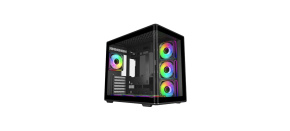 Cooler Master case Elite 600, ATX, Průhledná bočnice, 7x 120mm ARGB Fan, Černá Cooler Master case Elite 600, ATX, Průhledná bočnice, 7x 120mm ARGB Fan, Černá