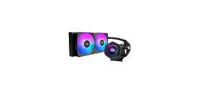 Cooler Master vodní chladič MasterLiquid Core Nex 240, 2x120mm, LGA1851, AM5, černá Cooler Master vodní chladič MasterLiquid Core Nex 240, 2x120mm, LGA1851, AM5, černá