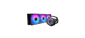 Cooler Master vodní chladič MasterLiquid Atmos II VRM 360, 3x120mm, LGA1851, AM5, černá