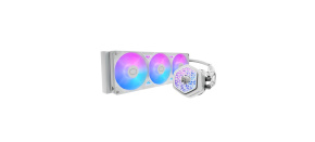 Cooler Master vodní chladič MasterLiquid Atmos II VRM 360, 3x120mm, LGA1851, AM5, bílá Cooler Master vodní chladič MasterLiquid Atmos II VRM 360, 3x120mm, LGA1851, AM5, bílá