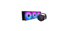 Cooler Master vodní chladič MasterLiquid Atmos II Pixel LED, 3x120mm, LGA1851, AM5, černá Cooler Master vodní chladič MasterLiquid Atmos II Pixel LED, 3x120mm, LGA1851, AM5, černá