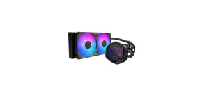 Cooler Master vodní chladič MasterLiquid Atmos II Pixel LED, 2x120mm, LGA1851, AM5, černá Cooler Master vodní chladič MasterLiquid Atmos II Pixel LED, 2x120mm, LGA1851, AM5, černá