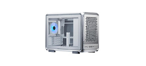 Cooler Master case MasterFrame 400 Mesh Silver, mATX, Průhledná bočnice, 1x 120 mm ARGB Fan, Střibrná Cooler Master case MasterFrame 400 Mesh Silver, mATX, Průhledná bočnice, 1x 120 mm ARGB Fan, Střibrná