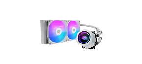 Cooler Master vodní chladič MasterLiquid Core Nex Digital 240 White ARGB, 2x 120mm, ARGB, LGA1851, AM5, Bílá Cooler Master vodní chladič MasterLiquid Core Nex Digital 240 White ARGB, 2x 120mm, ARGB, LGA1851, AM5, Bílá