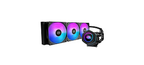 Cooler Master vodní chladič MasterLiquid Core Nex Digital 360 Black ARGB, 3x 120mm, ARGB, LGA1851, AM5, Černá Cooler Master vodní chladič MasterLiquid Core Nex Digital 360 Black ARGB, 3x 120mm, ARGB, LGA1851, AM5, Černá