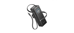 EcoFlow RAPID Power Banka (25000mAh,170W) 2x100W vestavěný USB-C kabel - černá EcoFlow RAPID Power Banka (25000mAh,170W) 2x100W vestavěný USB-C kabel - černá