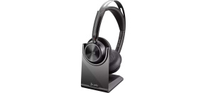 Poly Voyager Focus 2 – Bezdrátová stereo náhlavní souprava s ANC a nabíjecím stojánkem Poly Voyager Focus 2 – Bezdrátová stereo náhlavní souprava s ANC a nabíjecím stojánkem