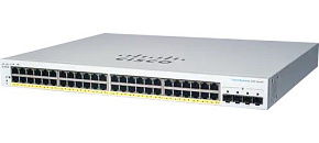BAZAR - Cisco switch CBS220-48P-4G (48xGbE,4xSFP,48xPoE+,382W) - REFRESH - Rozbaleno (Komplet)