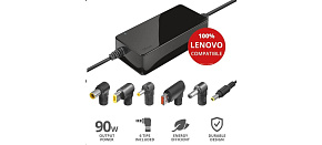 BAZAR - TRUST napájecí adaptér MAXO pro notebooky LENOVO 90W, vč. koncovek - Poškozený obal (Komplet) BAZAR - TRUST napájecí adaptér MAXO pro notebooky LENOVO 90W, vč. koncovek - Poškozený obal (Komplet)