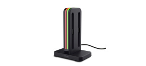 TRUST Nabíjecí stanice GXT 1256, Pro ovladače Nintendo Switch Joy-Con 2 , černá