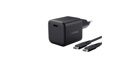 TRUST GaN Nabíječka GXT 1258 65W, 2m USB-C kabel, pro Nintendo Switch 2, černá