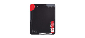 TRUST podložka pod herní křeslo - GXT 715 Chair mat, černo-červená