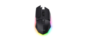 TRUST Myš GXT 122 Felox+, Bezdrátová, RGB, černá
