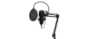 TRUST mikrofon GXT270 Emita II s nastavitelným ramenem, USB-C, černá TRUST mikrofon GXT270 Emita II s nastavitelným ramenem, USB-C, černá