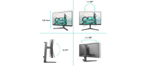 Philips MT 27" 27M2N3800A - 3840x2160,Fast IPS,160Hz,2xHDMI,1xDP,USBhub,Repro,Pivot