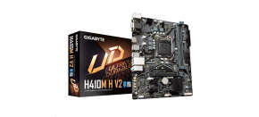 BAZAR - GIGABYTE MB Sc LGA1200 H410M H V2, Intel H470, 2xDDR4, 1xHDMI, 1xVGA, mATX - Po opravě (Komplet)