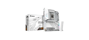 GIGABYTE MB Sc AM5 X870E A PRO X ICE, AMD X870E, 4xDDR5, 2x USB-C, 2xHDMI, ATX GIGABYTE MB Sc AM5 X870E A PRO X ICE, AMD X870E, 4xDDR5, 2x USB-C, 2xHDMI, ATX