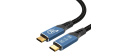 PREMIUMCORD USB4 kabel 80 Gbps, 16K@60 Hz, 240 W, rovný, 1,5 m