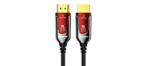 PREMIUMCORD Ultra High Speed HDMI 2.1 optický fiber kabel 8K@60Hz, zlacené 15m PREMIUMCORD Ultra High Speed HDMI 2.1 optický fiber kabel 8K@60Hz, zlacené 15m