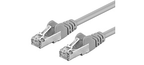 Premiumcord Patch kabel CAT 6a S-FTP,RJ45-RJ45,LSOH, AWG 26/7 3m šedá Premiumcord Patch kabel CAT 6a S-FTP,RJ45-RJ45,LSOH, AWG 26/7 3m šedá
