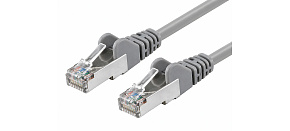 Premiumcord Patch kabel CAT 6a S-FTP,RJ45-RJ45,LSOH, AWG 26/7 10m šedá Premiumcord Patch kabel CAT 6a S-FTP,RJ45-RJ45,LSOH, AWG 26/7 10m šedá