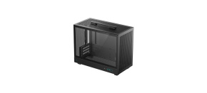 DEEPCOOL Case CH160 PLUS, mATX, Průhledná bočnice, černá DEEPCOOL Case CH160 PLUS, mATX, Průhledná bočnice, černá