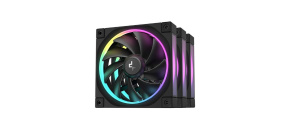 DEEPCOOL Ventilátor FL12 3v1, 3x120mm, ARGB, černá