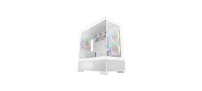 DEEPCOOL Case CG380 3F WH, mATX, ARGB, Průhledná bočnice, 3x120mm Fan, bílá DEEPCOOL Case CG380 3F WH, mATX, ARGB, Průhledná bočnice, 3x120mm Fan, bílá