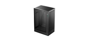 DEEPCOOL Case CH170 PLUS, ATX, Průhledná bočnice, černá DEEPCOOL Case CH170 PLUS, ATX, Průhledná bočnice, černá