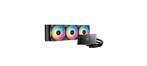 DEEPCOOL Vodní chladič LT360 VISION ARGB, 3x120mm, ARGB, AM5, LGA1851, černá DEEPCOOL Vodní chladič LT360 VISION ARGB, 3x120mm, ARGB, AM5, LGA1851, černá