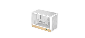 DEEPCOOL Case CH260 WOOD WH, mATX, Průhledná bočnice, bílo-dřevěná DEEPCOOL Case CH260 WOOD WH, mATX, Průhledná bočnice, bílo-dřevěná