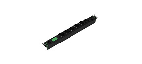 APC Easy Rack PDU Basic, 1U, 10A (2.3kW), 230V, 6x SCHUKO, 1x C13 APC Easy Rack PDU Basic, 1U, 10A (2.3kW), 230V, 6x SCHUKO, 1x C13