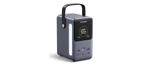 UGREEN powerbanka s rychlým nabíjením 48000mAh 5-port s displejem a LED, Li-ion, 300W, 3x USB-C, 2x USB-A, stříbrná UGREEN powerbanka s rychlým nabíjením 48000mAh 5-port s displejem a LED, Li-ion, 300W, 3x USB-C, 2x USB-A, stříbrná