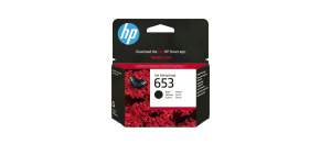 BAZAR - HP 653 Black Original Ink Advantage Cartridge (360 pages) - Poškozený obal (Komplet)