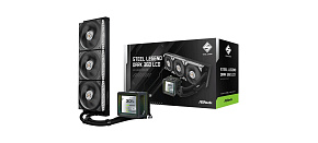 ASROCK Vodní chladič Steel Legend Dark 360 LCD, 3x120mm, LGA1851, AM5, černá ASROCK Vodní chladič Steel Legend Dark 360 LCD, 3x120mm, LGA1851, AM5, černá