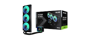 ASROCK Vodní chladič Challenger 360 Digital, 3x120mm, ARGB, LGA1851, AM5, černá ASROCK Vodní chladič Challenger 360 Digital, 3x120mm, ARGB, LGA1851, AM5, černá