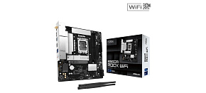 ASRock MB Sc LGA1851 B860M ROCK WIFI, Intel B860, 2xDDR5, 1xHDMI, 1x DP, WiFi,  mATX