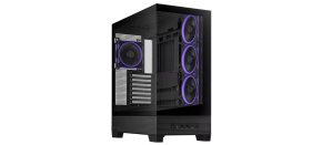 BAZAR - ASUS case A31 PLUS TG ARGB, Mid Tower, Průhledná bočnice, 4x120mm ARGB Fan, ARGB Hub, černá, Po opravě(Komplet)