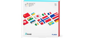 BAZAR - PIXIO Flags magnetická stavebnice - Poškozený obal (Komplet) BAZAR - PIXIO Flags magnetická stavebnice - Poškozený obal (Komplet)