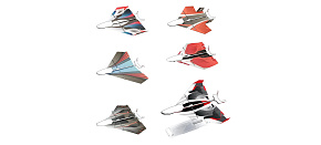 PowerUp Sada šablon a stojánku pro Airframe 2.0/4.0 PowerUp Sada šablon a stojánku pro Airframe 2.0/4.0