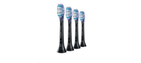 Philips HX9054/33 Sonicare G3 Premium Gum Care, náhradní hlavice, standardní hlavice, 4 kusy, nasazovací, černá