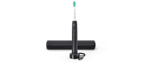 Philips HX3673/14 Sonicare 3100, zubní kartáček, pro dospělé, 31000 kmitů/min, časovač, tlakový senzor, pouzdro, černý