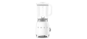 Smeg BLF03WHEU mixér, 800 W, 4 programy, funkce pulse, 18000 RPM, nerezové ostří, Ice crush, 50's Style, bílý Smeg BLF03WHEU mixér, 800 W, 4 programy, funkce pulse, 18000 RPM, nerezové ostří, Ice crush, 50's Style, bílý