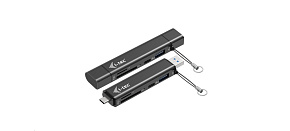 i-tec USB-C/USB-A Dongle SD, TF and 2x USB (1x USB-A, 1x USB-C) i-tec USB-C/USB-A Dongle SD, TF and 2x USB (1x USB-A, 1x USB-C)