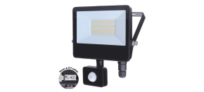Solight LED reflektor se senzorem TOP, 30W, max. 3900lm, 3CCT, volitený výkon 100/66%, IP65, rychlospojka