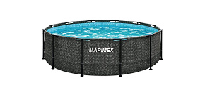 Marimex Florida bazén 3,66x0,99 m se zabudovaným skimmerem - motiv RATAN Marimex Florida bazén 3,66x0,99 m se zabudovaným skimmerem - motiv RATAN